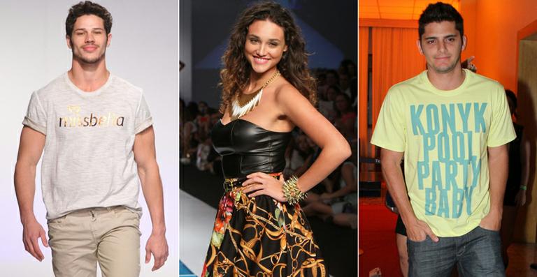 Trio de atores de ‘Avenida Brasil’ arrasa em desfile