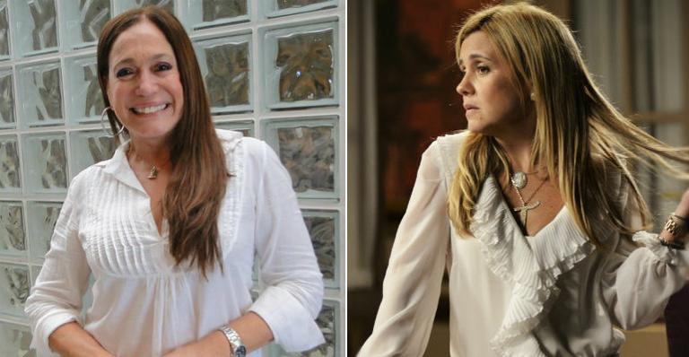 Susana Vieira manda recado para Adriana Esteves