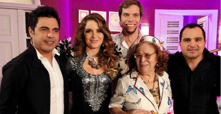 Zezé di Camargo e Luciano gravam ‘Cheias de Charme’