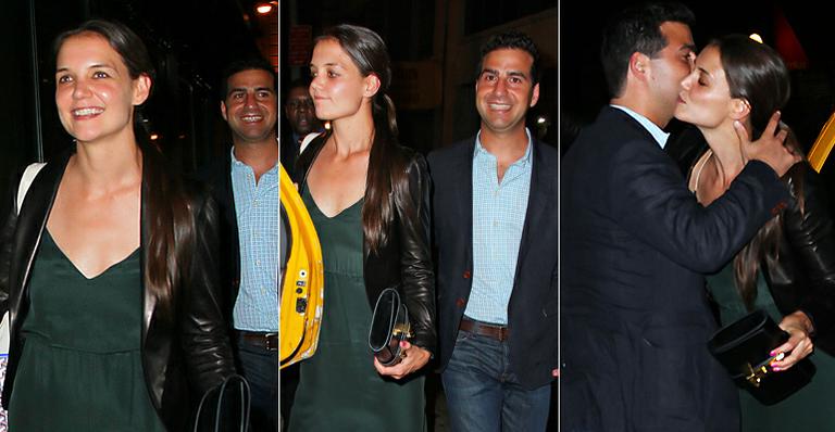 Revelada identidade do ‘homem misterioso’ que jantou com Katie Holmes