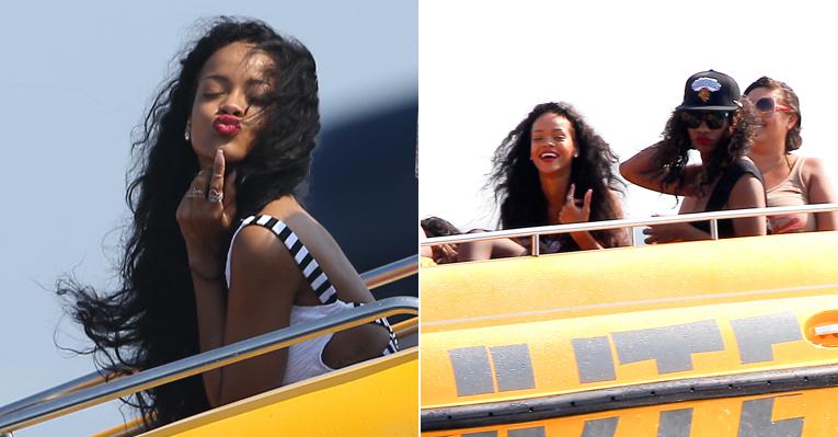 Festa no iate de Rihanna tem intervenção policial na França