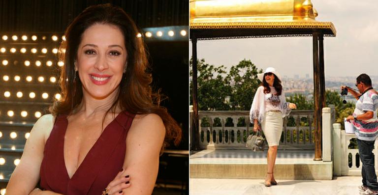 Claudia Raia grava a novela ‘Salve Jorge’ em Istambul