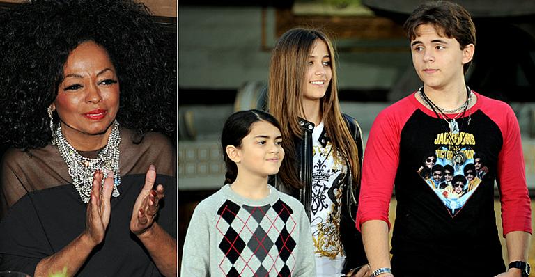 Diana Ross assinará acordo que compartilha guarda dos filhos de Michael Jackson