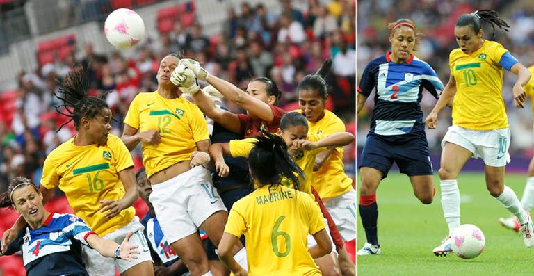 Futebol Feminino do Brasil perde para a Grã-Bretanha e se classifica em 2º do grupo E