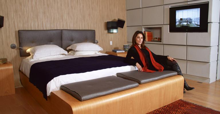 Christiane Torloni inspira decoração de suíte na Casa Cor