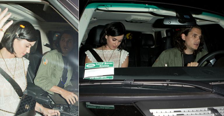 Em meio a rumores de um novo romance, Katy Perry e John Mayer jantam juntos