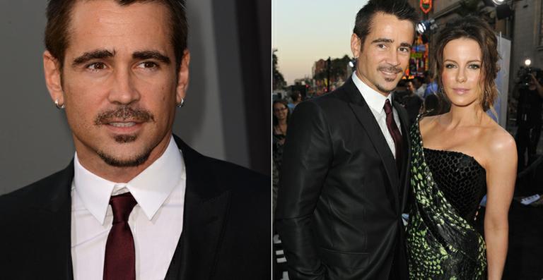 Colin Farrell exibe look de grife italiana em première