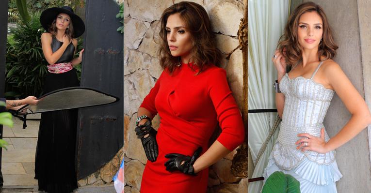 Carol Celico faz ensaio inspirado nas divas de Hollywood