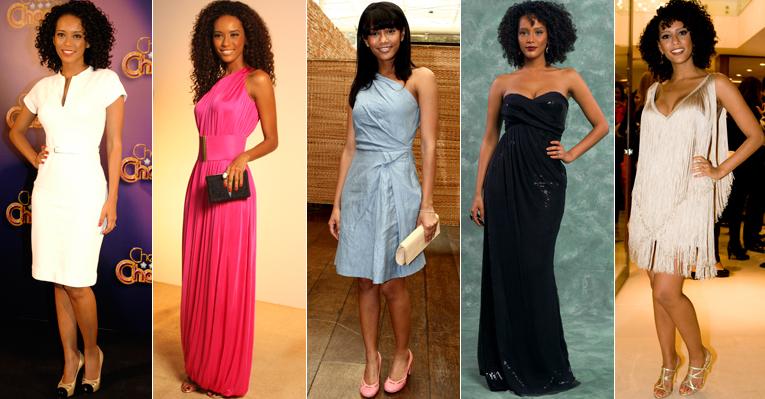 Os lindos looks da atriz Taís Araújo