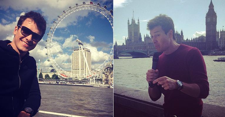 Em Londres, Rodrigo Faro visita pub brasileiro e se surpreende com o assédio: “Tumulto! Foi sensacional”