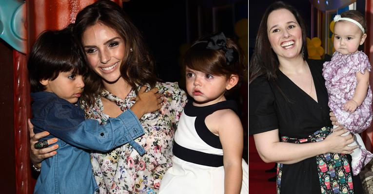 Famosos em peso na festa de aniversário do filhinho de Adriane Galisteu