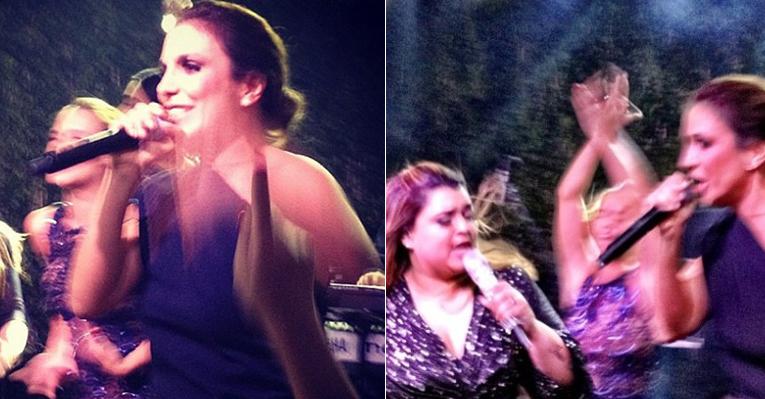 Ivete Sangalo e Preta Gil surpreendem com dueto no casamento de Marcelo Serrado