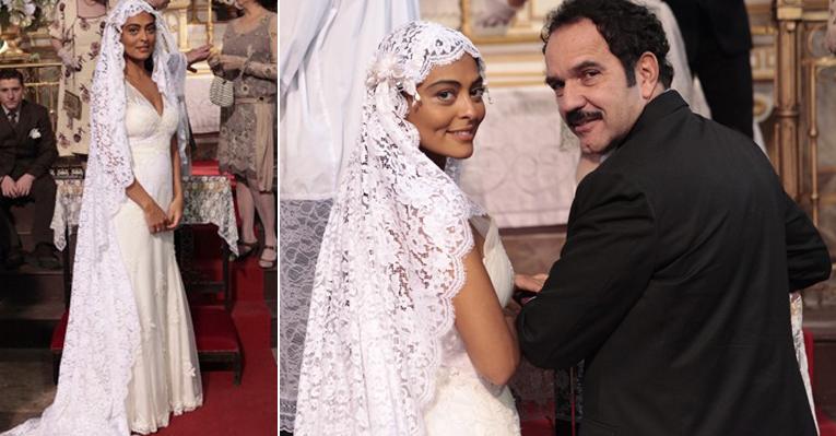 Veja Juliana Paes vestida de noiva para ‘Gabriela’: ‘Estou com vontade de casar de novo!’