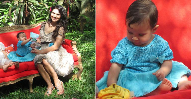 Aline Barros lança grife infantil ao lado da filha Maria Catherine