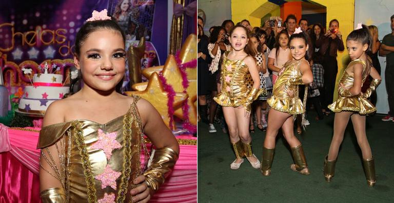 Bia Passos festeja seu aniversário no estilo das Empreguetes