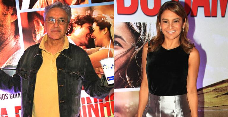 Caetano Veloso prestigia pré-estreia de novo filme de Dira Paes