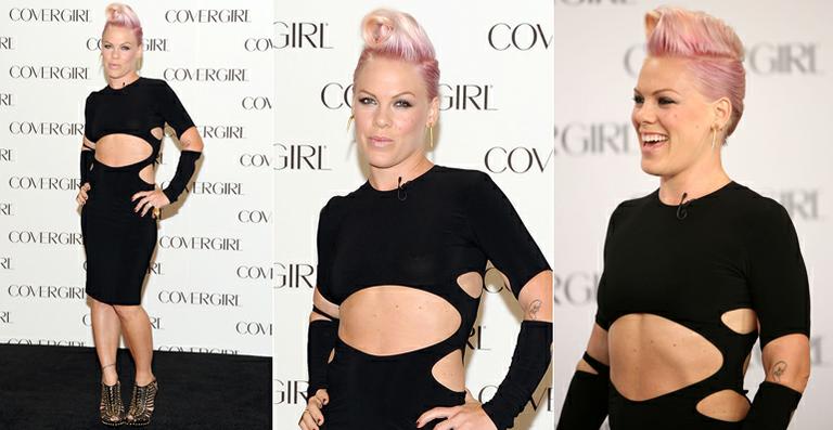 Barriguinha seca: Pink mostra resultado de sua dieta pós-gravidez