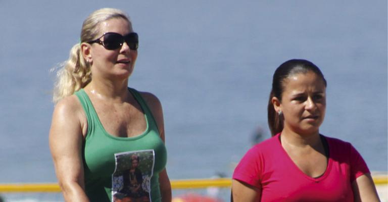 Vera Fischer faz exercícios para voltar às novelas