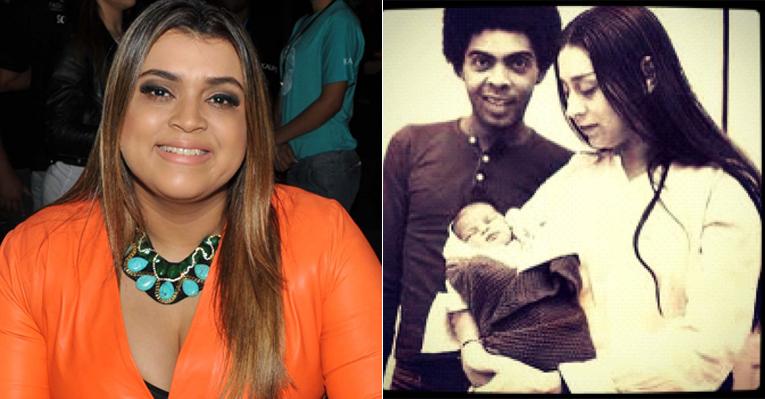 Em seu aniversário, Preta Gil mostra foto do dia em que nasceu