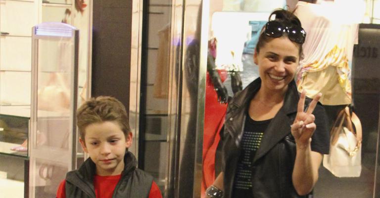 Giovanna Antonelli aproveita folga em família