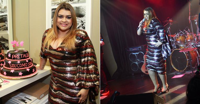 Após 3 dias no hospital, Preta Gil faz show e comemora seus 38 anos no palco