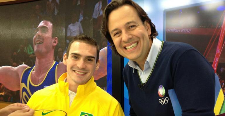 Celso Zucatelli tieta medalhista em Londres
