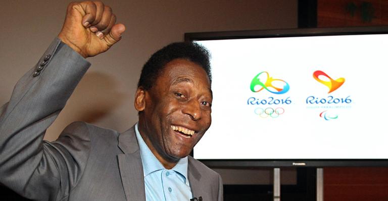 Pelé surpreende fãs e visitantes da Casa Brasil na Olimpíada de Londres