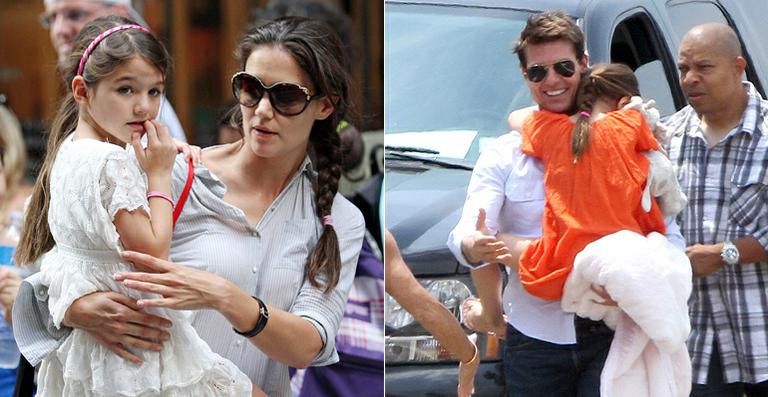 Em prol de Suri, Tom Cruise e Katie Holmes passarão o feriado de Ação de Graças juntos