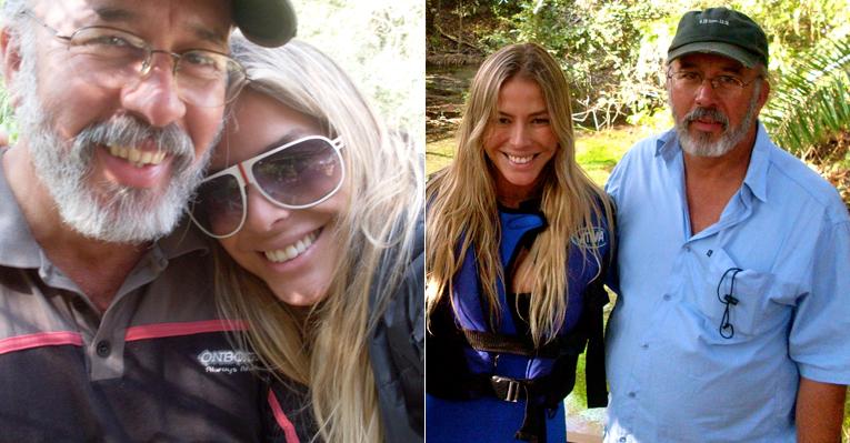 Janaina Jacobina curte momentos especiais ao lado de seu pai