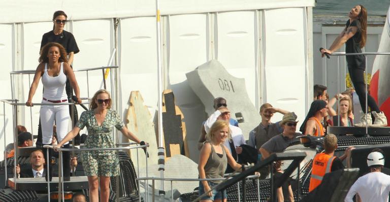 Spice Girls se reencontram em ensaio para show da Olimpíada
