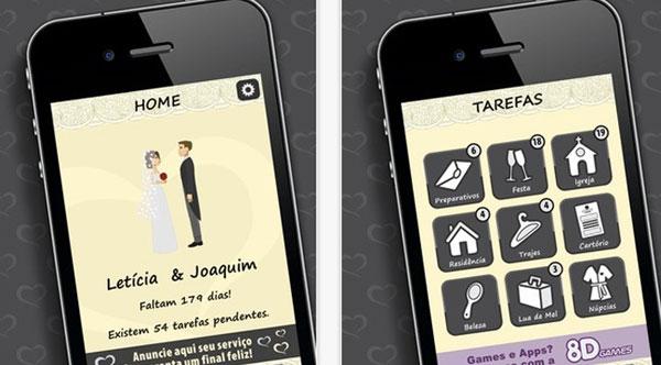 Aplicativos de celular ajudam nos preparativos para o casamento