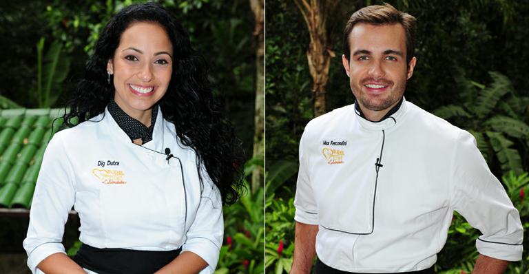 Max Fercondini vence disputa com Dig Dutra e atriz é eliminada do ‘Super Chef’