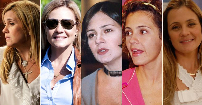 Relembre os nomes que Adriana Esteves já teve na TV