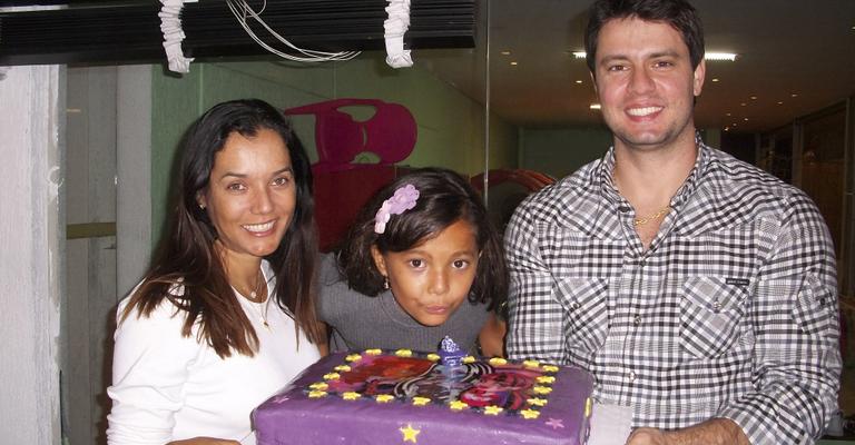 Mônica Carvalho e o parabéns de Yaclara