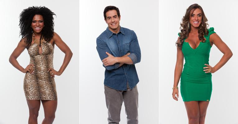 Mais uma roça está formada entre Simone Sampaio, Felipe Folgosi e Nicole Bahls