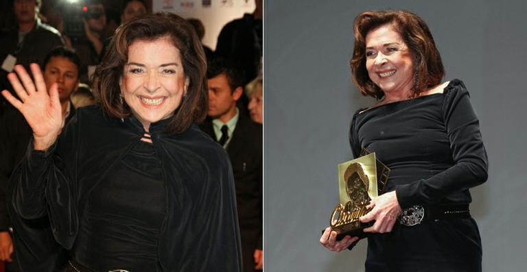 Betty Faria recebe Troféu Oscarito no Festival de Cinema de Gramado