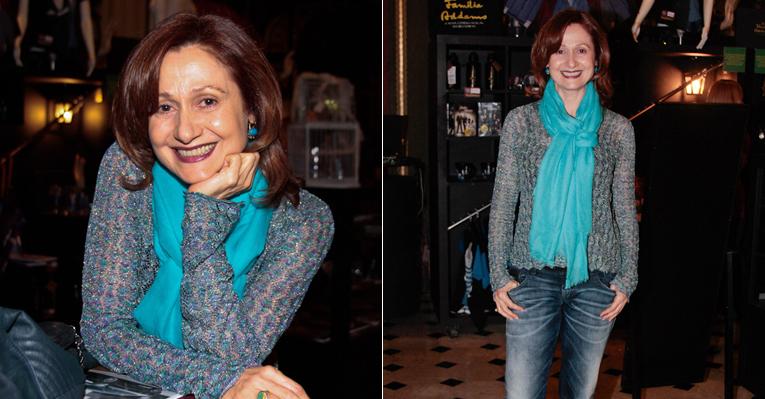 Zezé Polessa confere o musical ‘A Família Addams’ em São Paulo