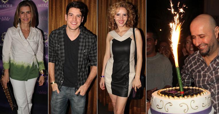 Diretor de ‘Gabriela’, Mauro Mendonça Filho, comemora aniversário com elenco