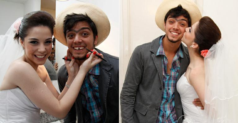 Rodrigo Simas se casa com Bia Arantes em arraial fora de época