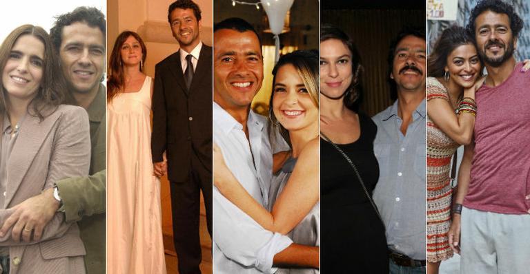 Marcos Palmeira faz 49 anos; reveja pares românticos na ficção e vida real
