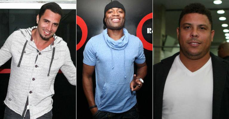 Anderson Silva recebe vips em festa
