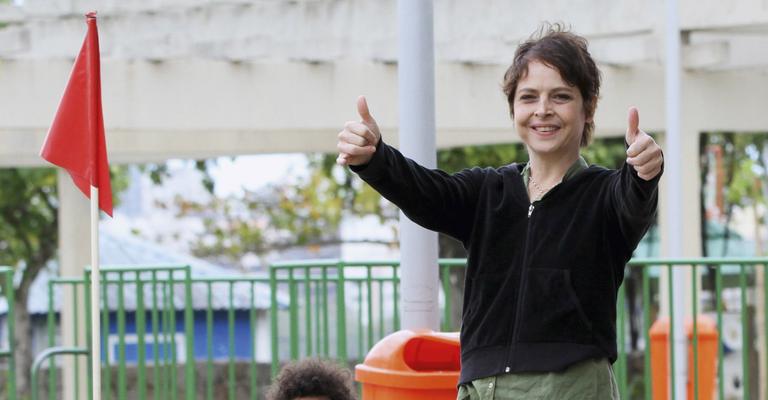 Drica Moraes diz que o filho a inspirou na luta contra a leucemia