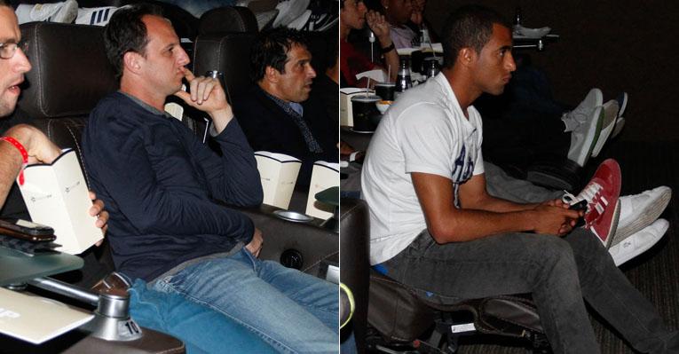 Rogério Ceni e Lucas prestigiam lançamento do filme ‘Soberano 2’