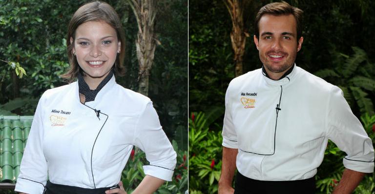 Milena Toscano e Max Fercondini estão na final do ‘Super Chef’