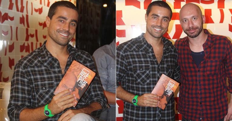 Ricardo Pereira participa de evento com diretor do filme ‘José e Pilar’