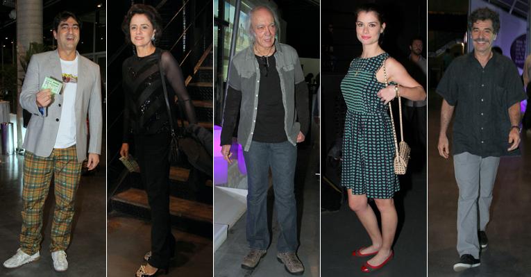 Famosos vão ao show da cantora Marisa Monte no Rio