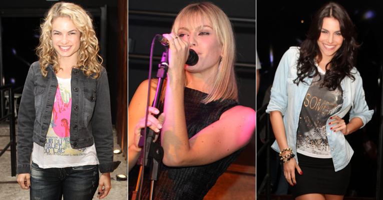 Atrizes de ‘Rebelde’ conferem show de Lana Rhodes no Rio