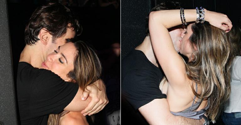Patrícia Abravanel: romance com o namorado em festa funk