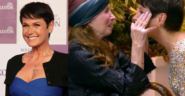 Mãe de Xuxa, Dona Alda chora ao ver a filha morena