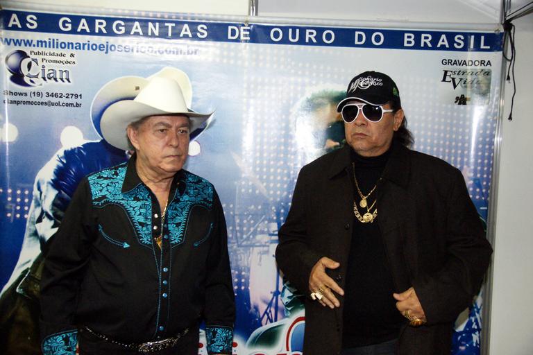 A dupla Milionário & José Rico / foto: Paduardo / Foto Rio News